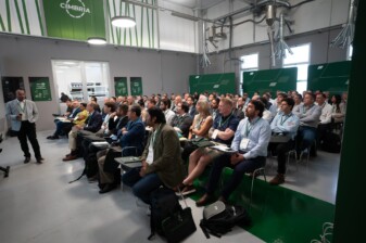 Cimbria SEA.XE launch presentation at the 2026 Dealer Meeting in Imola, Italy